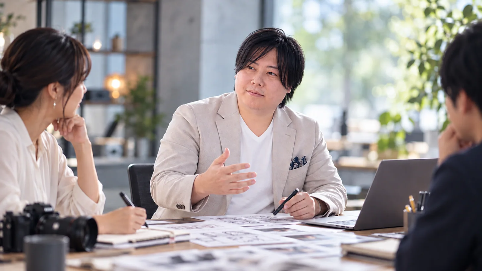 映像制作の工程「事前確認」に関連する写真